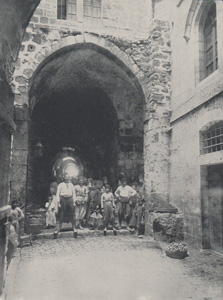 Antique photo-engravings of PALESTINE from 1892